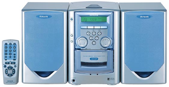 アイワ、幅44cmのコンパクトなミニコンポ