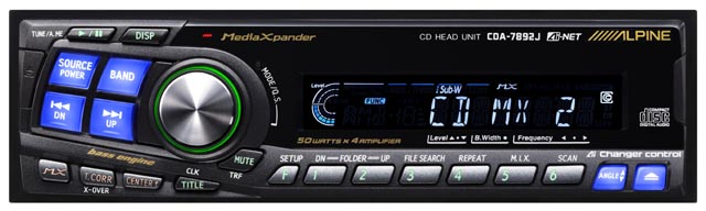 アルパイン、MP3 CD対応など2002年春のカーオーディオ7モデル