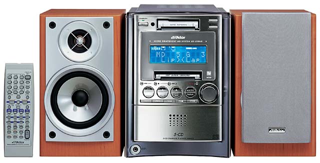 ビクター、α波とイルミネーションで癒されるMDミニコンポ