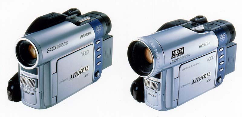 日立、丸型の新メディアを採用したDVDカムの新シリーズ「WOOO」