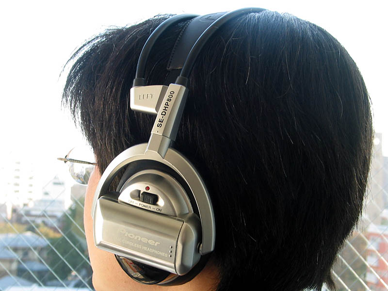 ヘッドホン Pioneer SE-DIR800C 2 BLACK パイオニア SE-DIR800C II