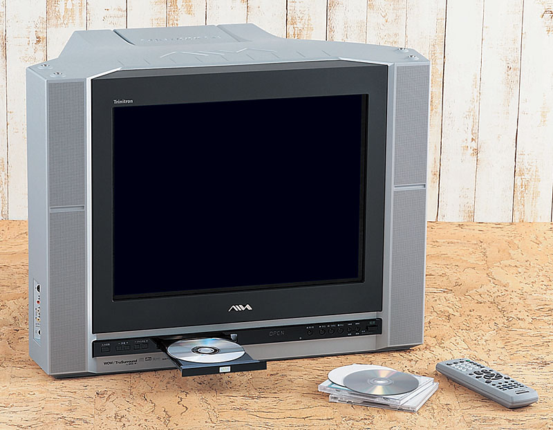 アイワ、DVDプレーヤー一体型の21型CRTテレビ