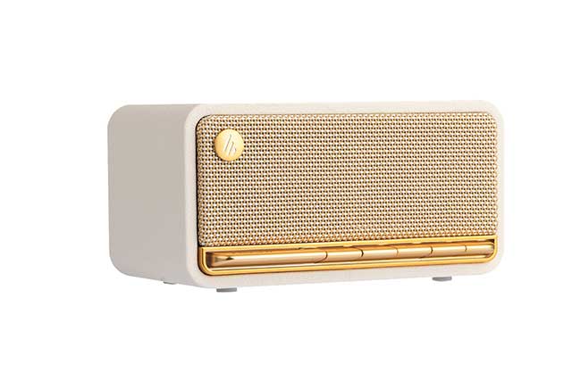 EDIFIER、ヴィンテージラジオ風Bluetoothスピーカーに黒と白のカラバリ