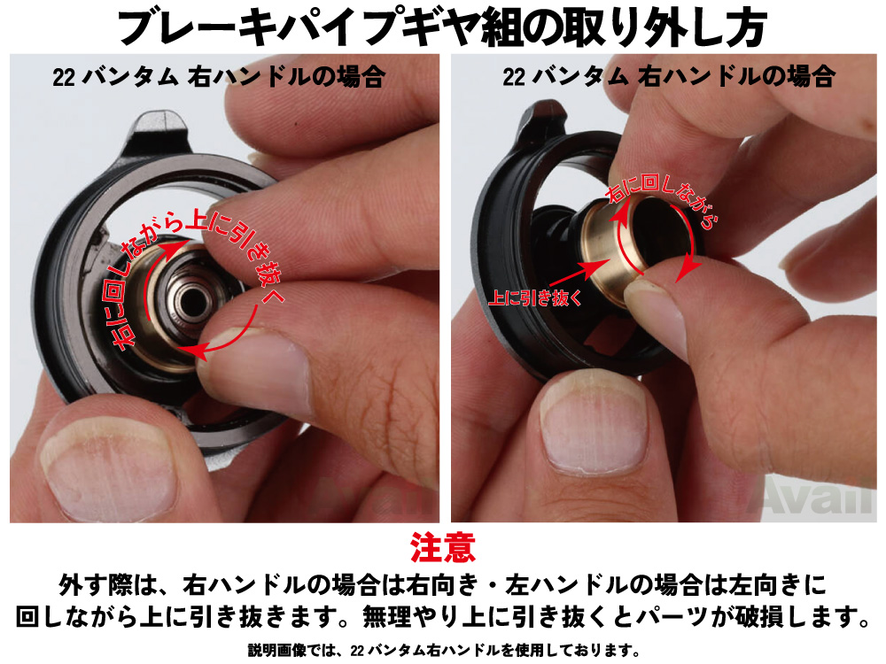 マイクロキャストブレーキ 22バンタム用｜Fishing Tools“Avail