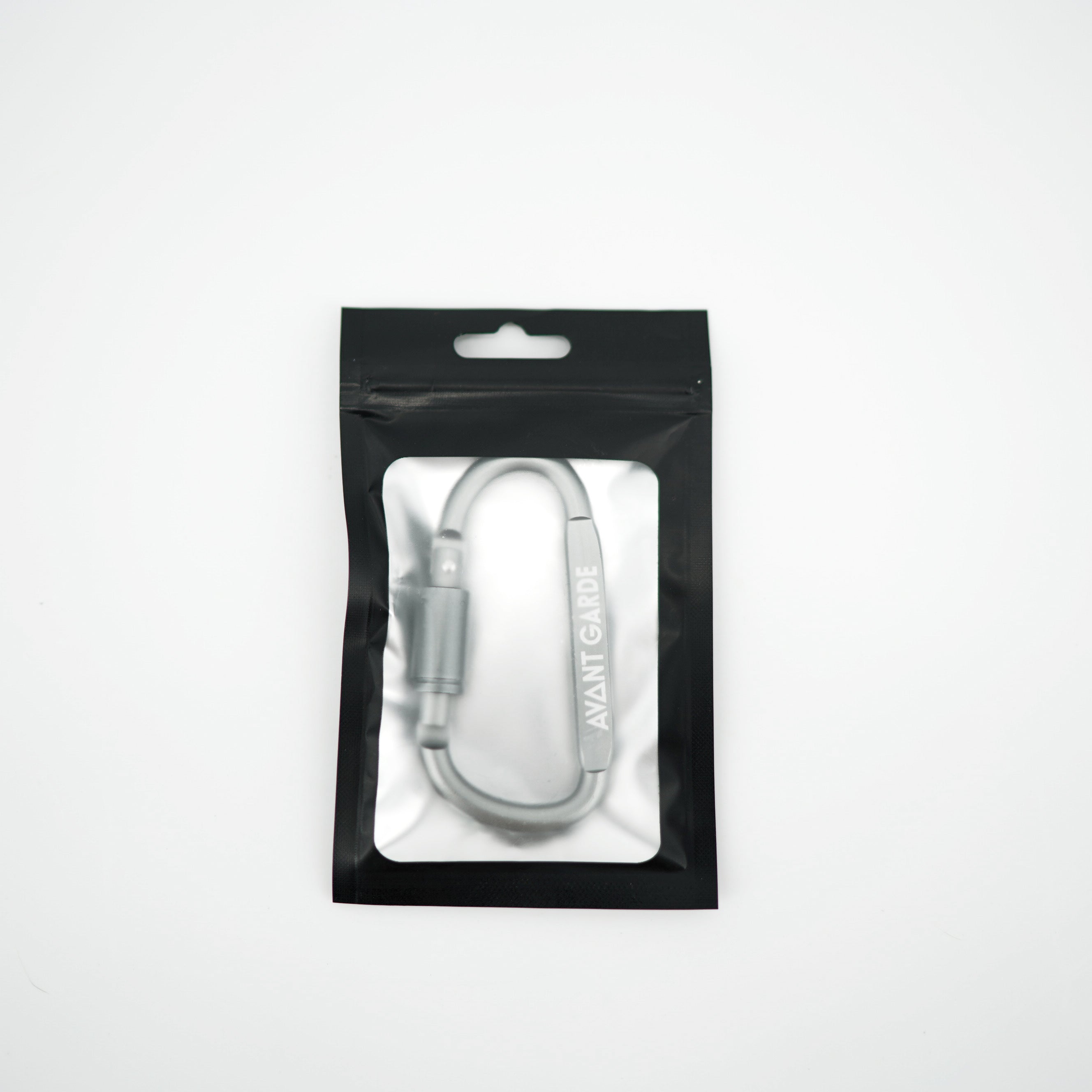 AVANT GARDE ] locking carabiner D型 S型 ロックカラビナ ブラック