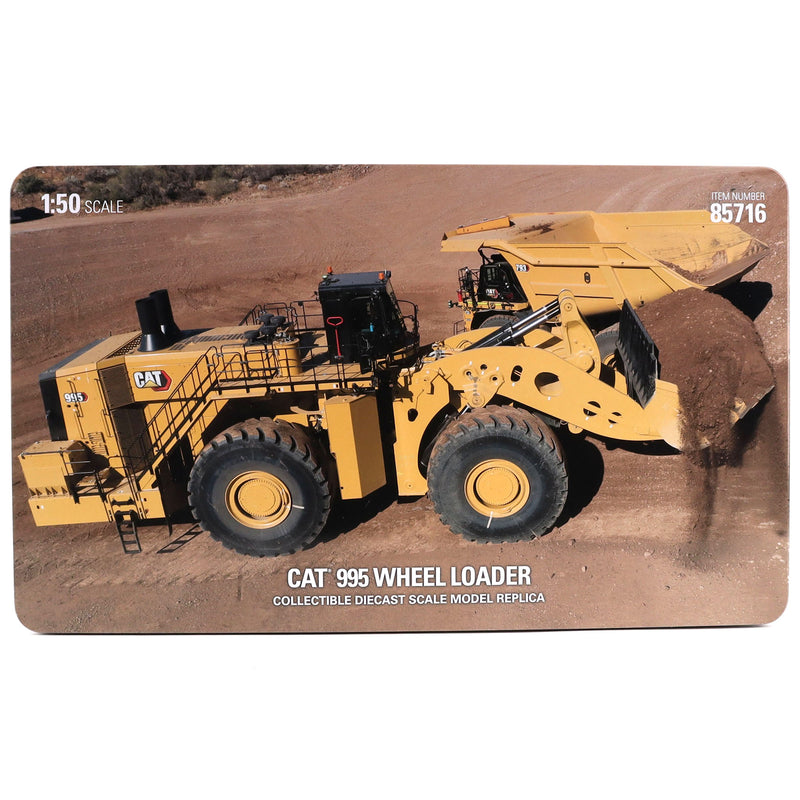 Caterpillar 995 Large Wheel Loader 1:50 Scale Diecast 85716