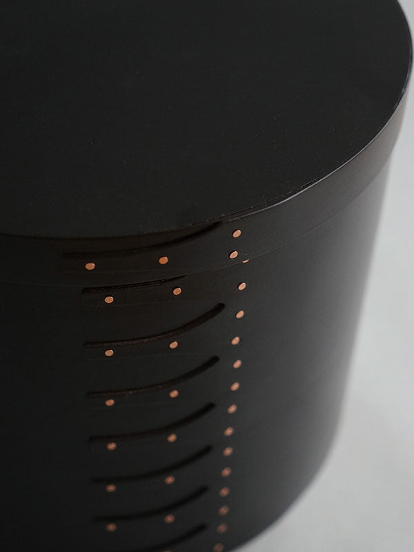 シェーカーラウンドボックスL ブラック | AXCIS ONLINE