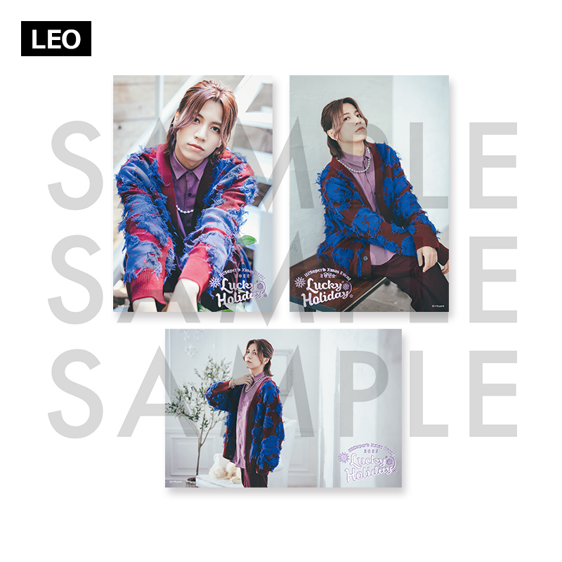 Hi!Superb Lucky Holiday 個人ブロマイド（3枚組） | LOVE&ART SHOP