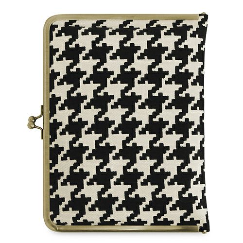 在庫商品】ブックカバー型がま口多機能ケース B6/360P対応 【帆布