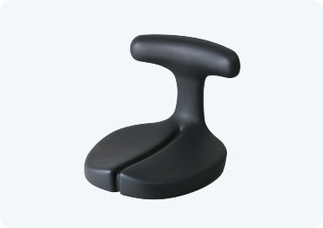 スツール SH49（座面の高さ49cm） / ブラック | 腰痛対策・姿勢改善