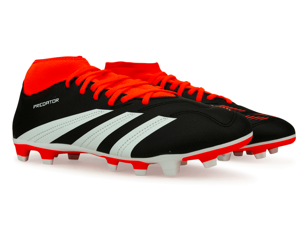 adidas Men's Predator Club S FxG Black/Orange – Azteca Soccer