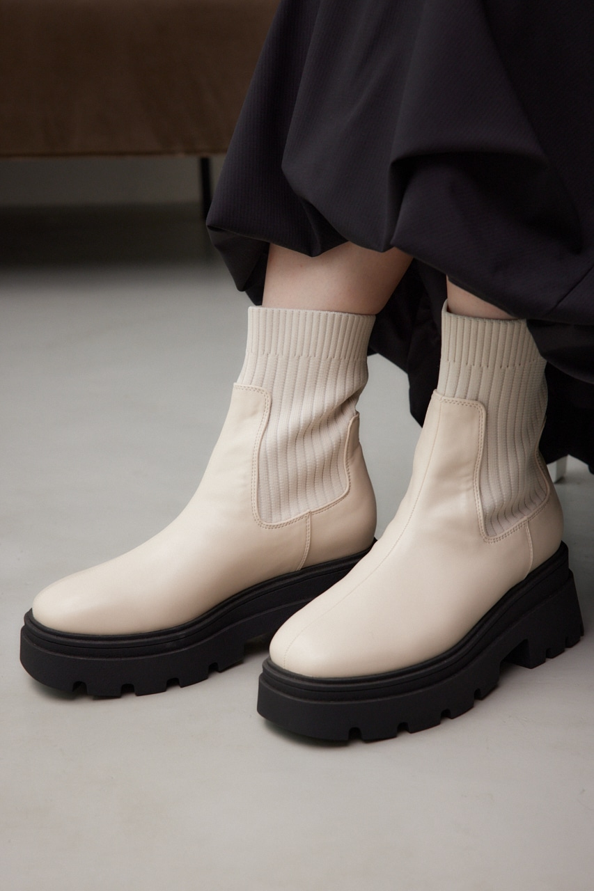 トラックソールソックスブーツ｜WOMEN｜250HAB55-348K｜AZUL BY MOUSSY