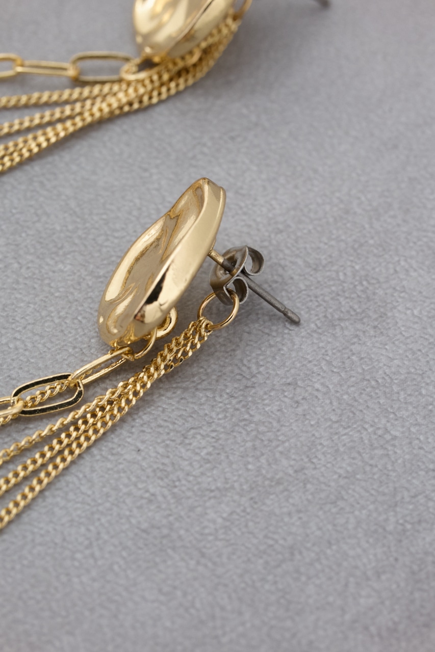 マルチチェーンスウィングピアス｜WOMEN｜250HAC56-417K｜AZUL BY