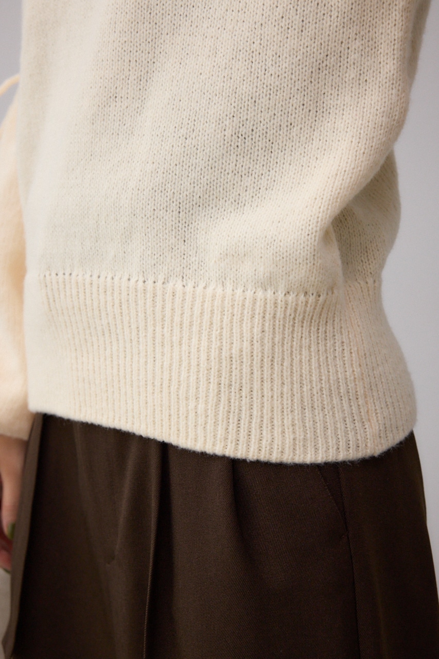 袖リボンデザインニット｜WOMEN｜250HAC70-569I｜AZUL BY MOUSSY