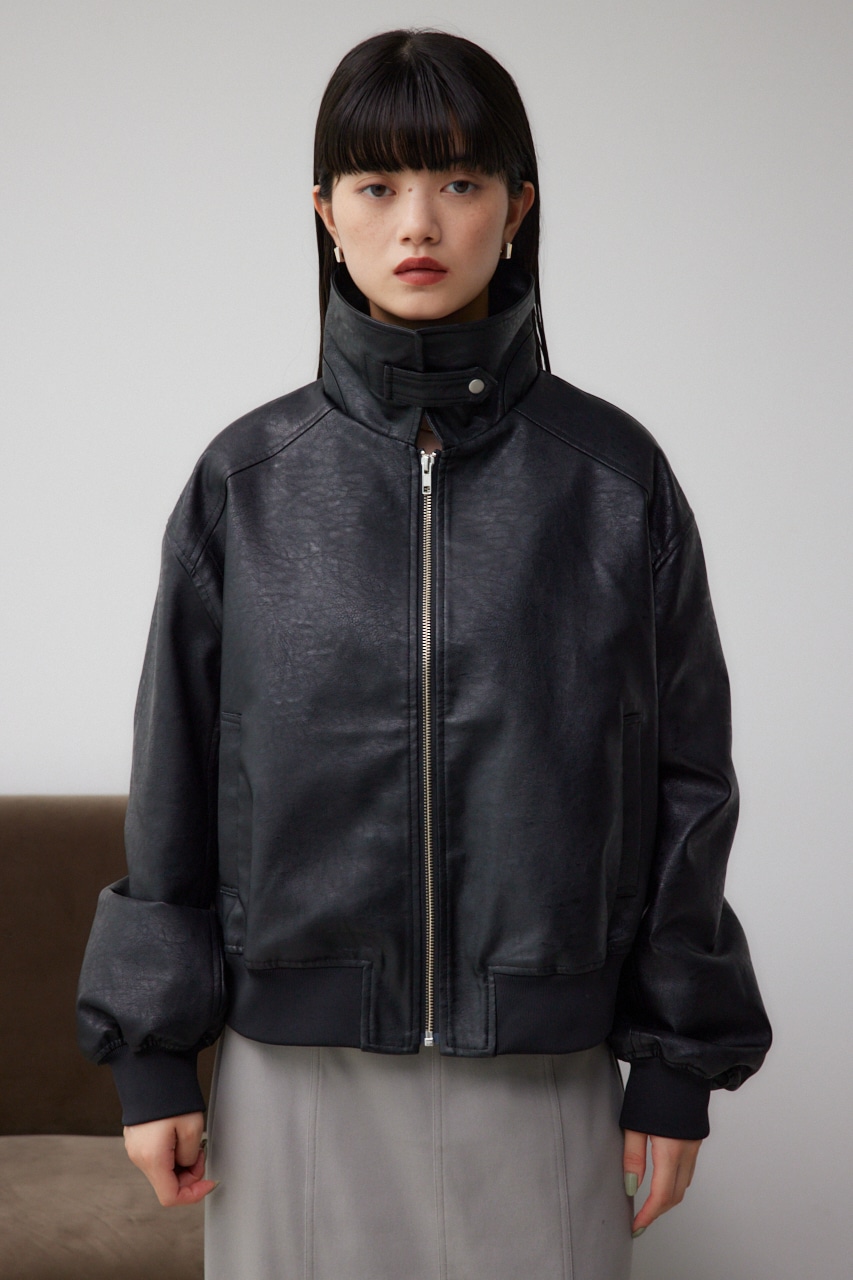 フェイクレザージャケット｜WOMEN｜250HAF30-065H｜AZUL BY MOUSSY