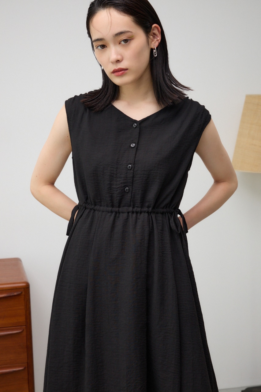 ウエスト切替袖ギャザーノースリーブワンピース｜WOMEN｜250HAF33-026E