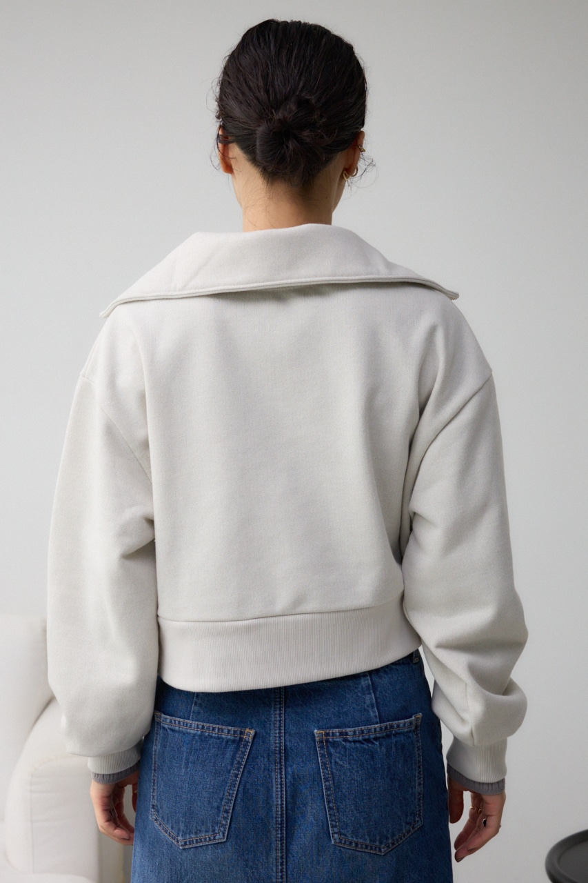 ラメウラケハーフジップトップス｜WOMEN｜250HAG80-493I｜AZUL BY