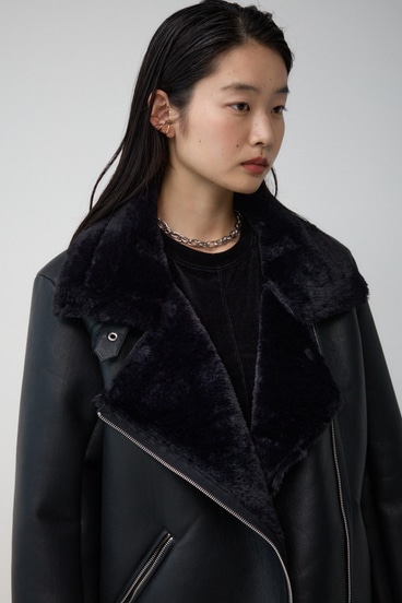 フェイクレザーB-3ブルゾン｜WOMEN｜250HAT30-436I｜AZUL BY MOUSSY