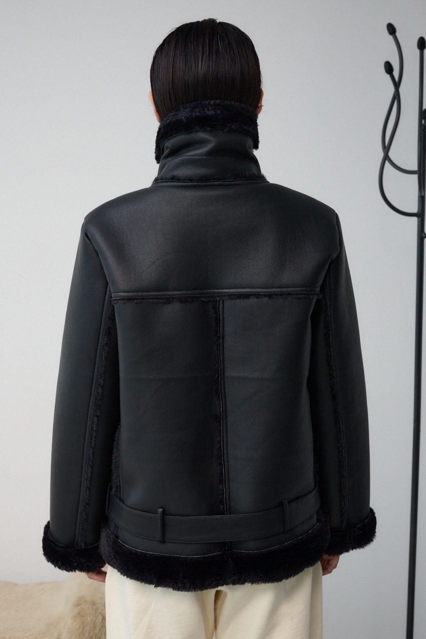 フェイクレザーB-3ブルゾン｜WOMEN｜250HAT30-436I｜AZUL BY MOUSSY