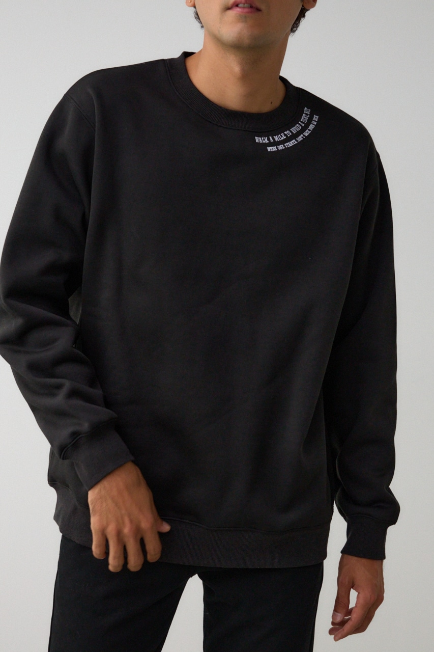 遊心【新品】 ラフアンドスウェル DOODLE SWEAT 裏起毛 XL rough&swell