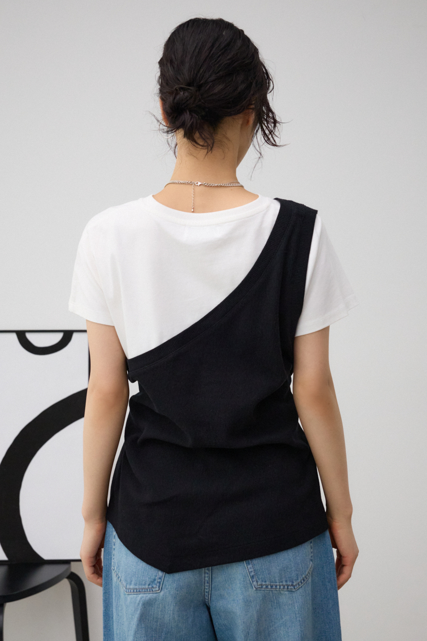 ワンショルダービスチェトップス｜WOMEN｜250HSG80-293D｜AZUL BY