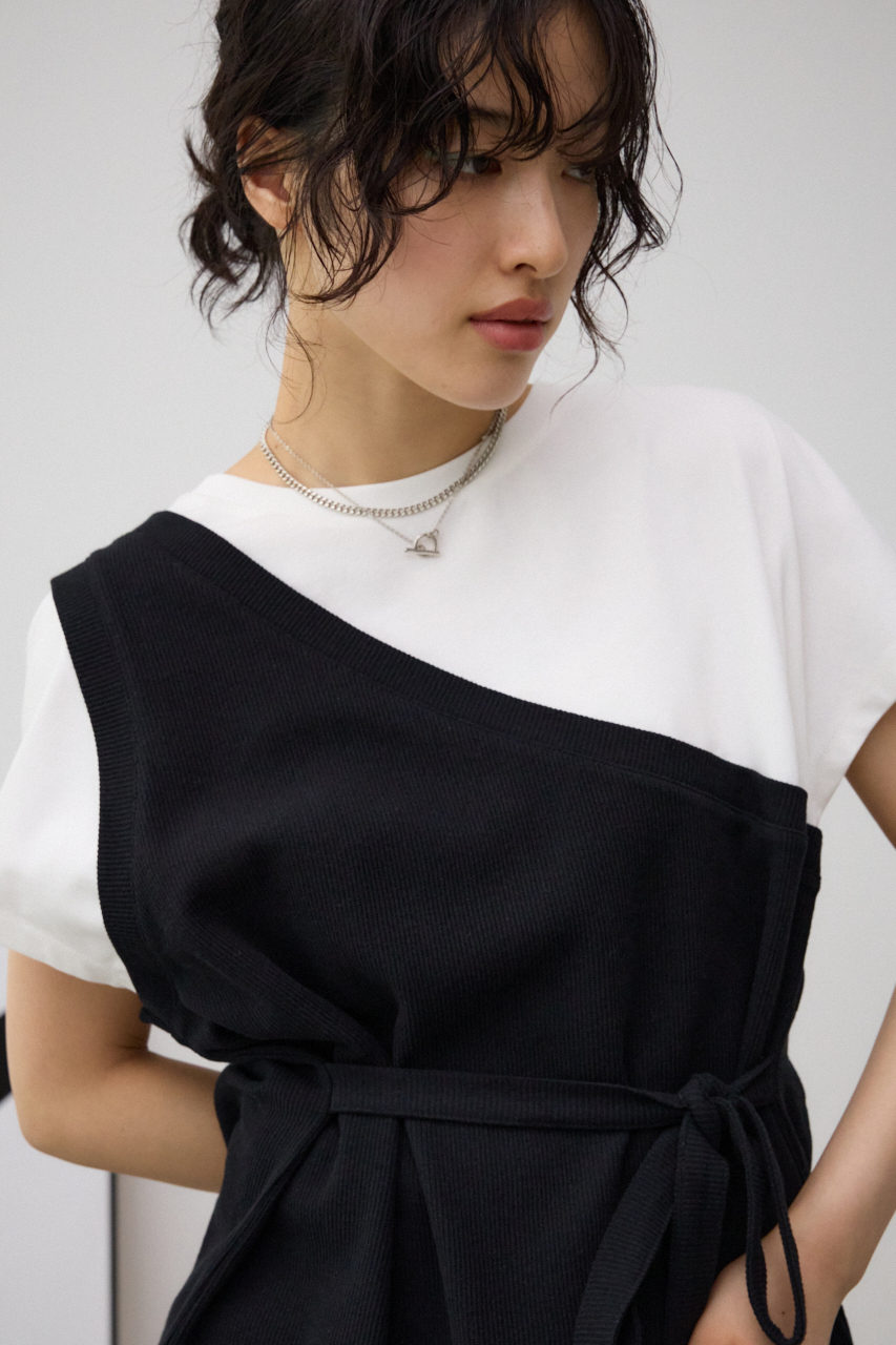 ワンショルダービスチェトップス｜WOMEN｜250HSG80-293D｜AZUL BY