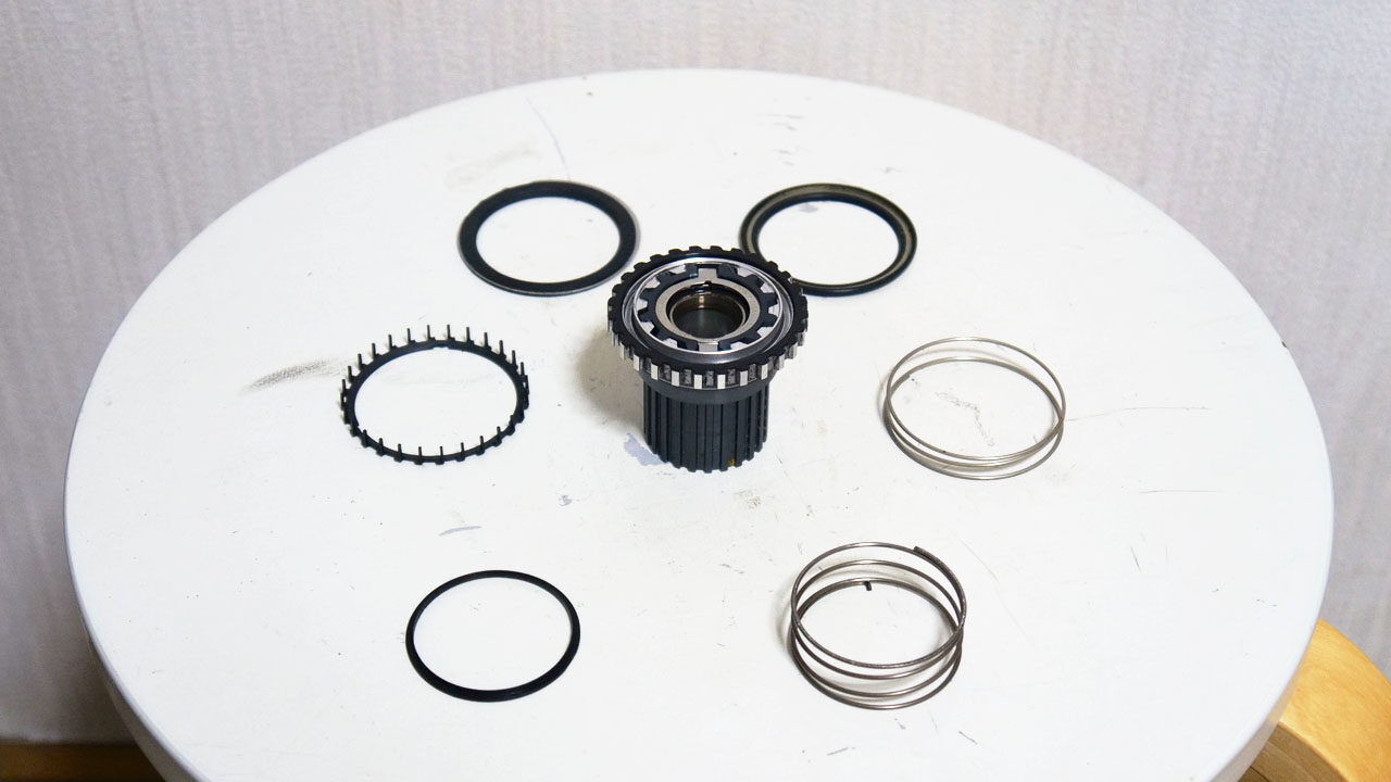 シマノハブ マイクロスプライン12速フリーボディの分解と清掃 | B4C