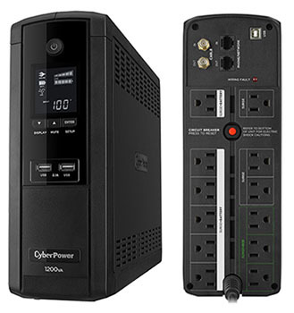 サイバーパワー、大容量ながらリーズナブルなUPS、スマホなどの充電に
