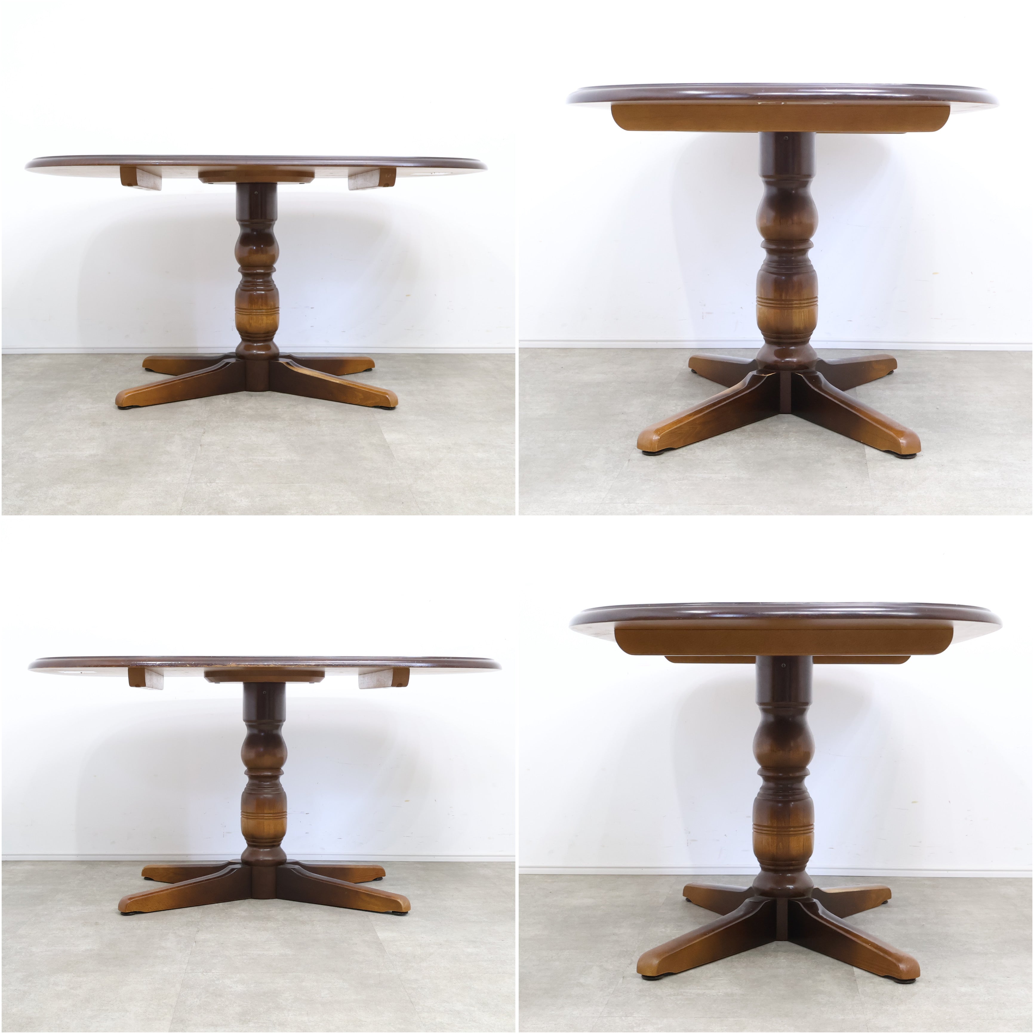 飛騨産業 キツツキマークの4人掛けダイニングテーブル – バナル