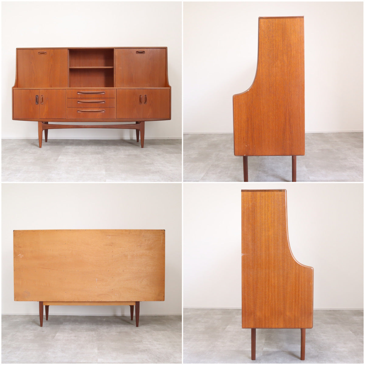 G-PLAN/ジープラン fresco/フレスコ サイドボード ハイボード 食器棚