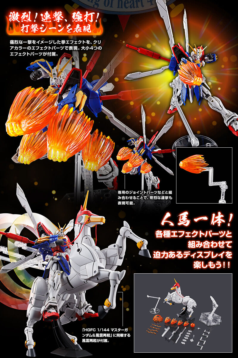 1/25まで限界値引き！】RGゴッドガンダム+風雲再起セット全塗装完成品