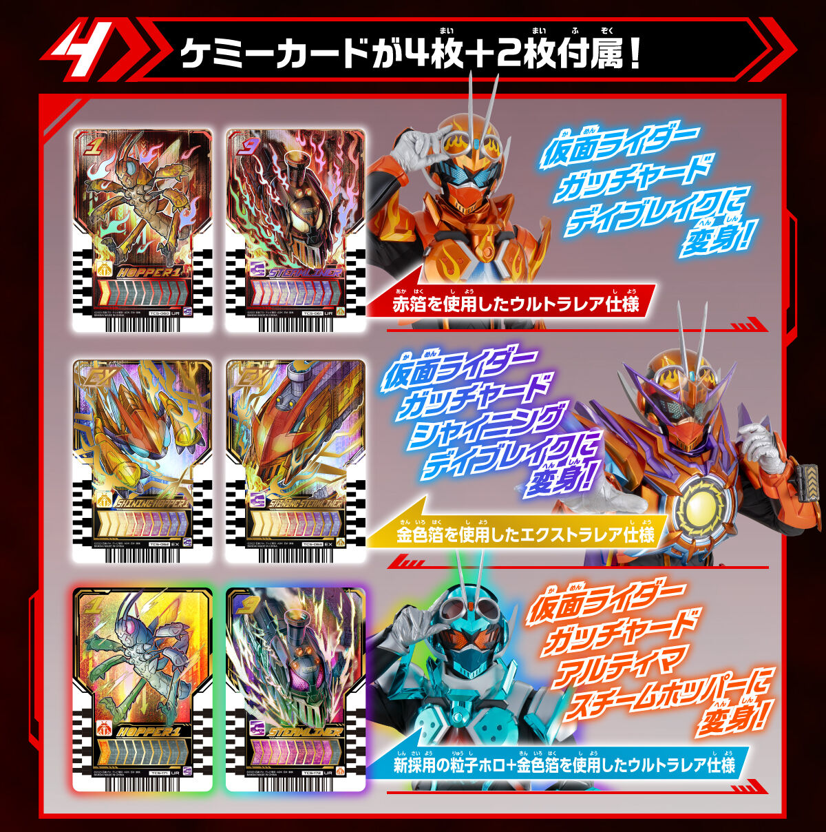 DXガッチャードライバーデイブレイクVer. | 仮面ライダーシリーズ