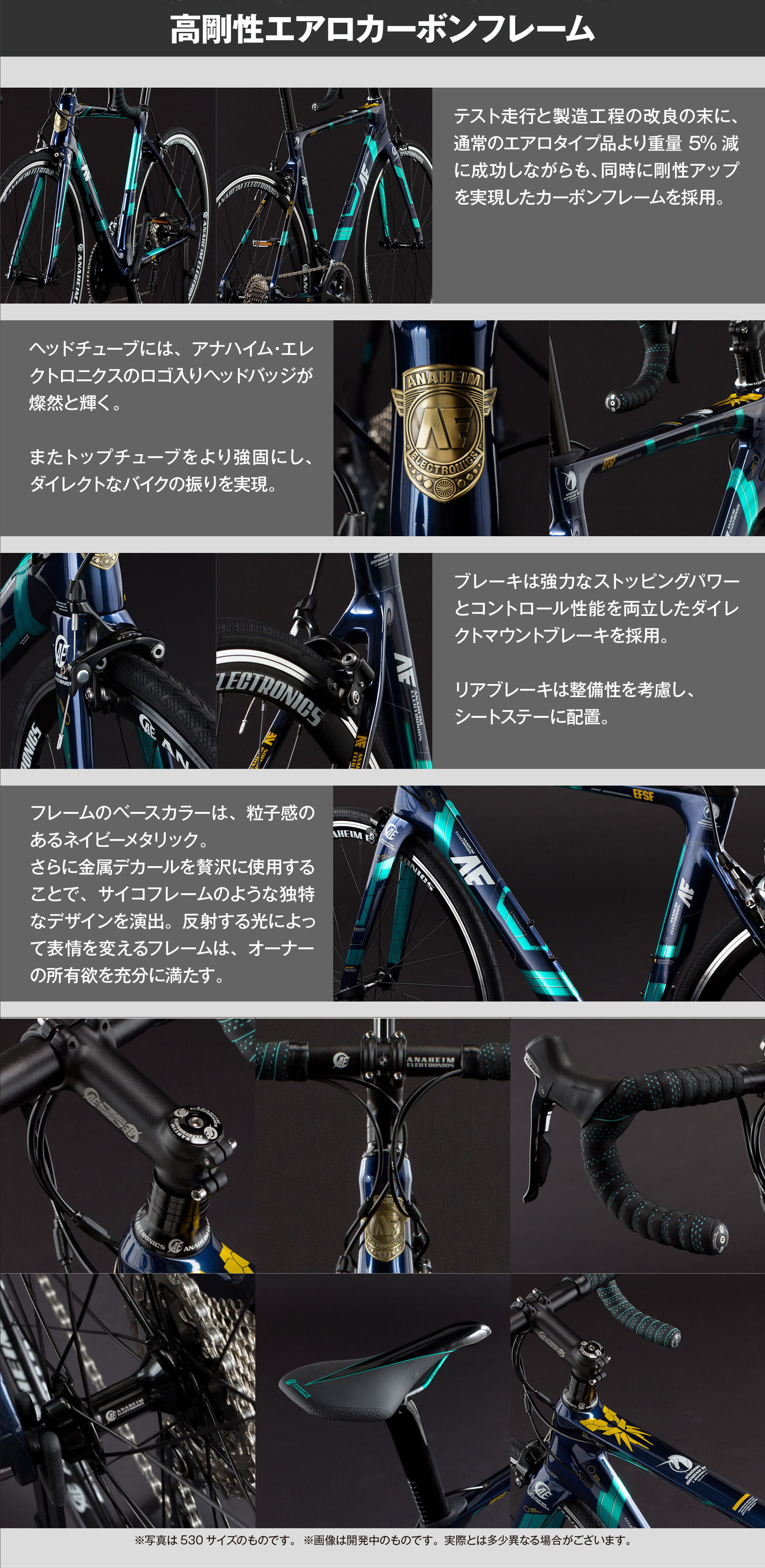 AE社製 ユニコーンガンダム2号機バンシィ・ノルン ロードバイク RB