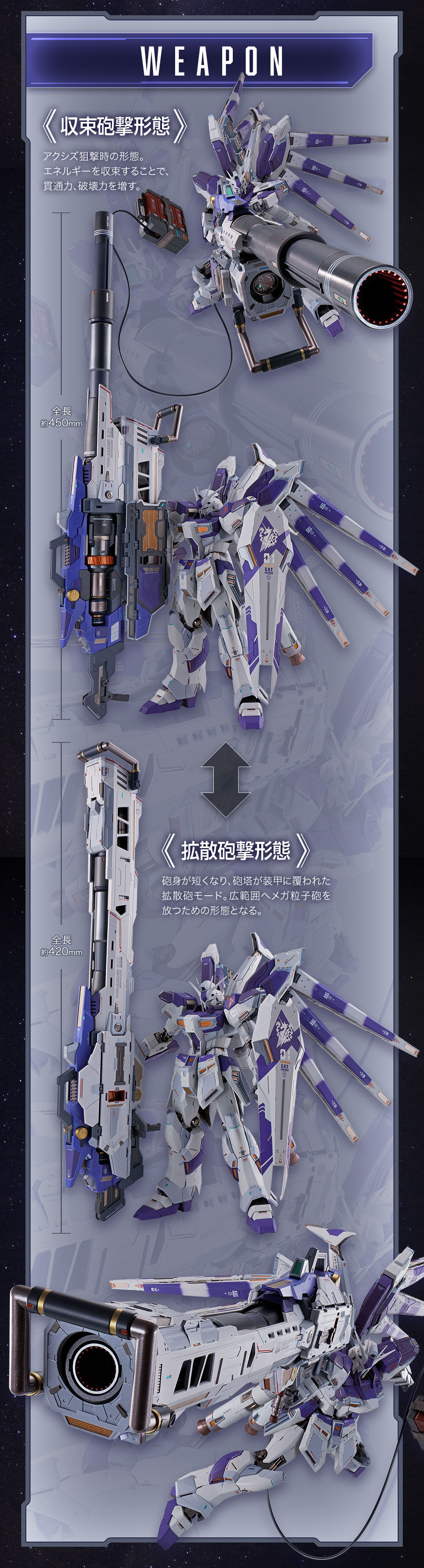 抽選販売】METAL BUILD Hi-νガンダム専用 ハイパー・メガ・バズーカ