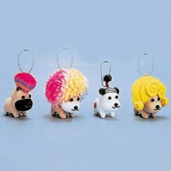 バンダイ 商品・サービスサイト | アフロ犬 ぬいぐるみキーチェーン4種