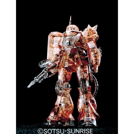 MG 1/100 クリスタルモデル MS-06S ザク2│株式会社BANDAI SPIRITS