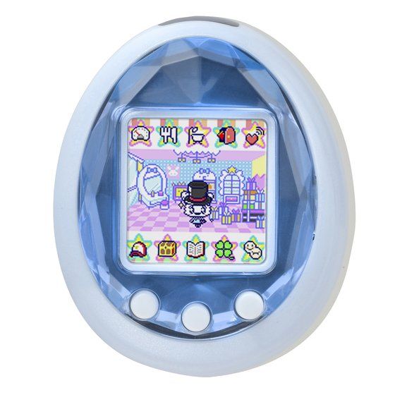 バンダイ 商品・サービスサイト | Tamagotchi iD ブルーシルバー