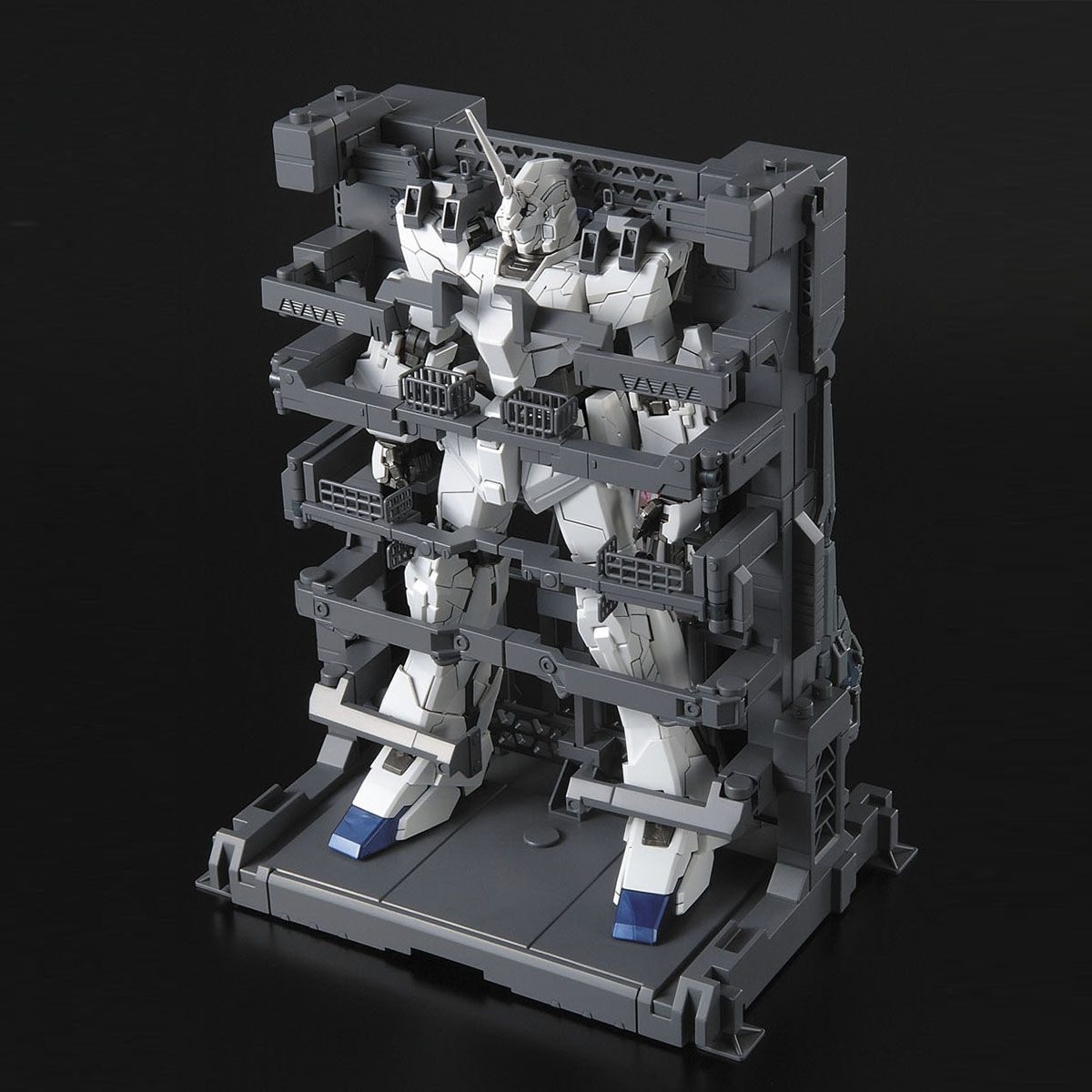 MG 1/100 ユニコーンガンダム HDカラー+MS CAGE｜バンダイ ホビーサイト