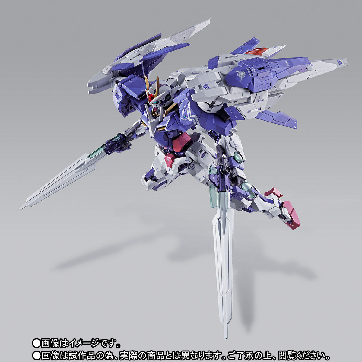 抽選販売】METAL BUILD ダブルオーライザー デザイナーズブルー Ver