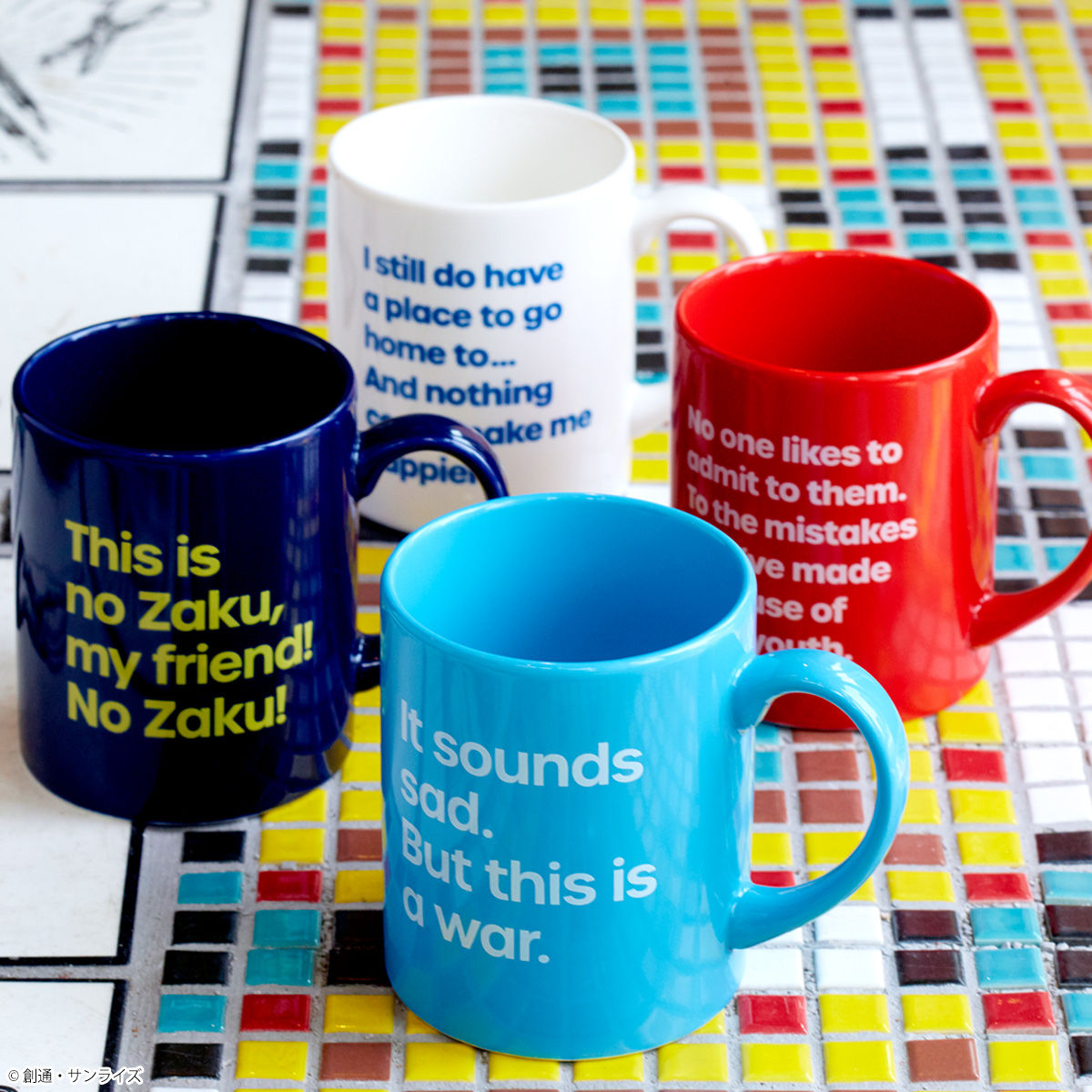 STRICT-G『機動戦士ガンダム』Famous Lines マグカップ 第36話