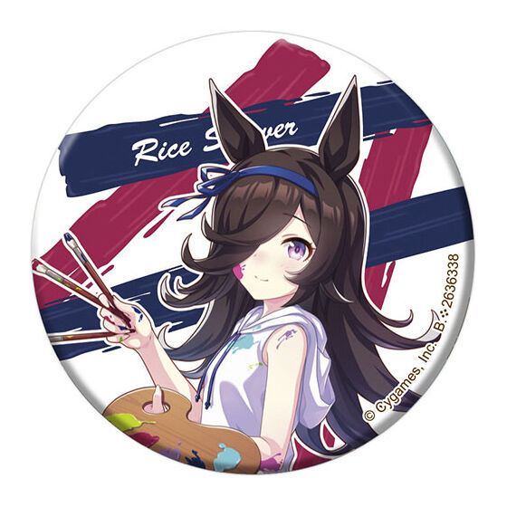 ウマ娘 プリティーダービー カプセル缶バッジ～ペインタースタイル