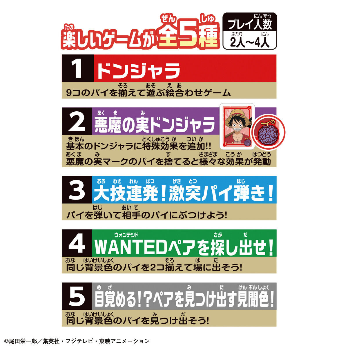 ドンジャラNEO ONE PIECE | バンダイ ゲーム＆バラエティトイ総合