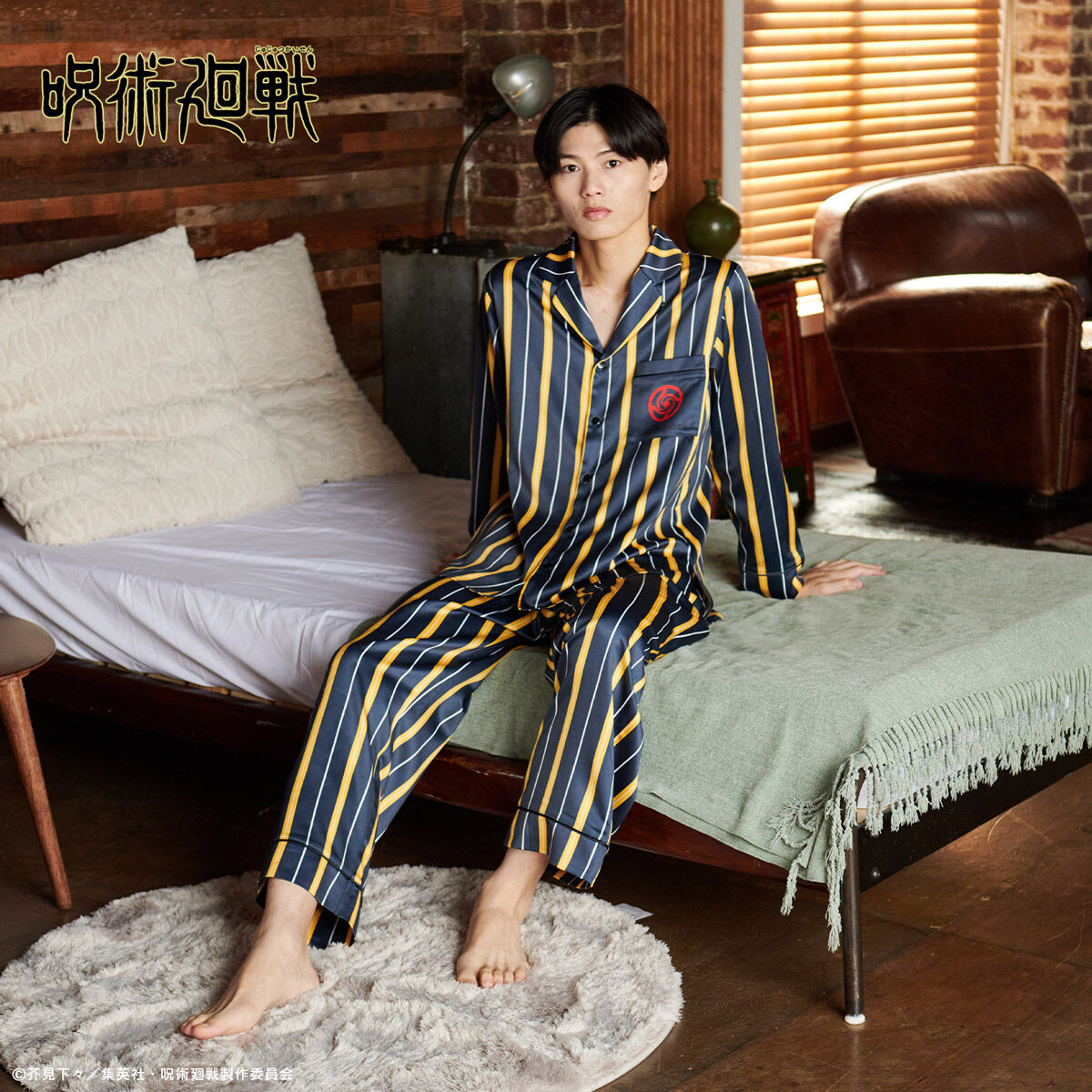 ONOFFYFREE 呪術廻戦 サテンパジャマ（夏油 傑） | 呪術廻戦