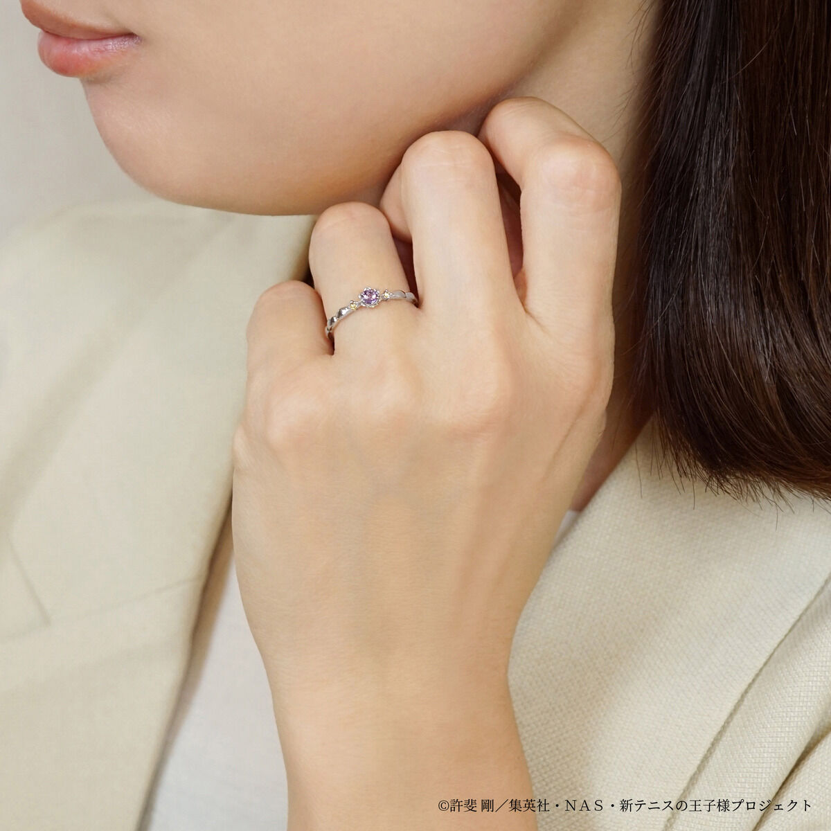 新テニスの王子様』TAKE-UP 不二周助バースデー記念リング(シルバー