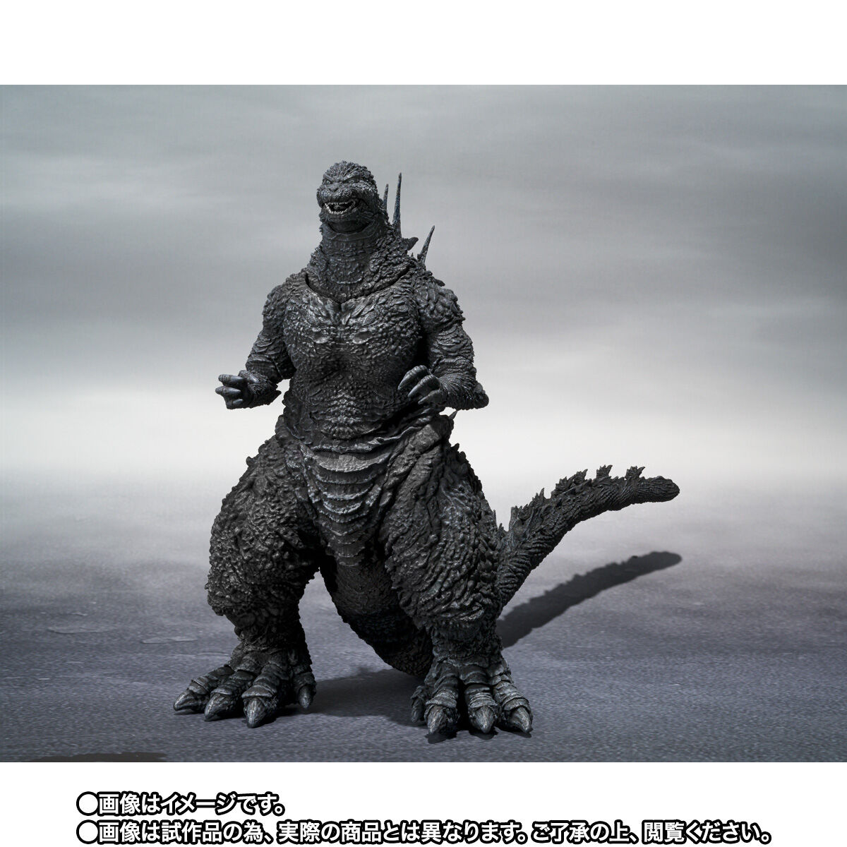 抽選販売】S.H.MonsterArts ゴジラ（2023） マイナスカラーVer.【2次