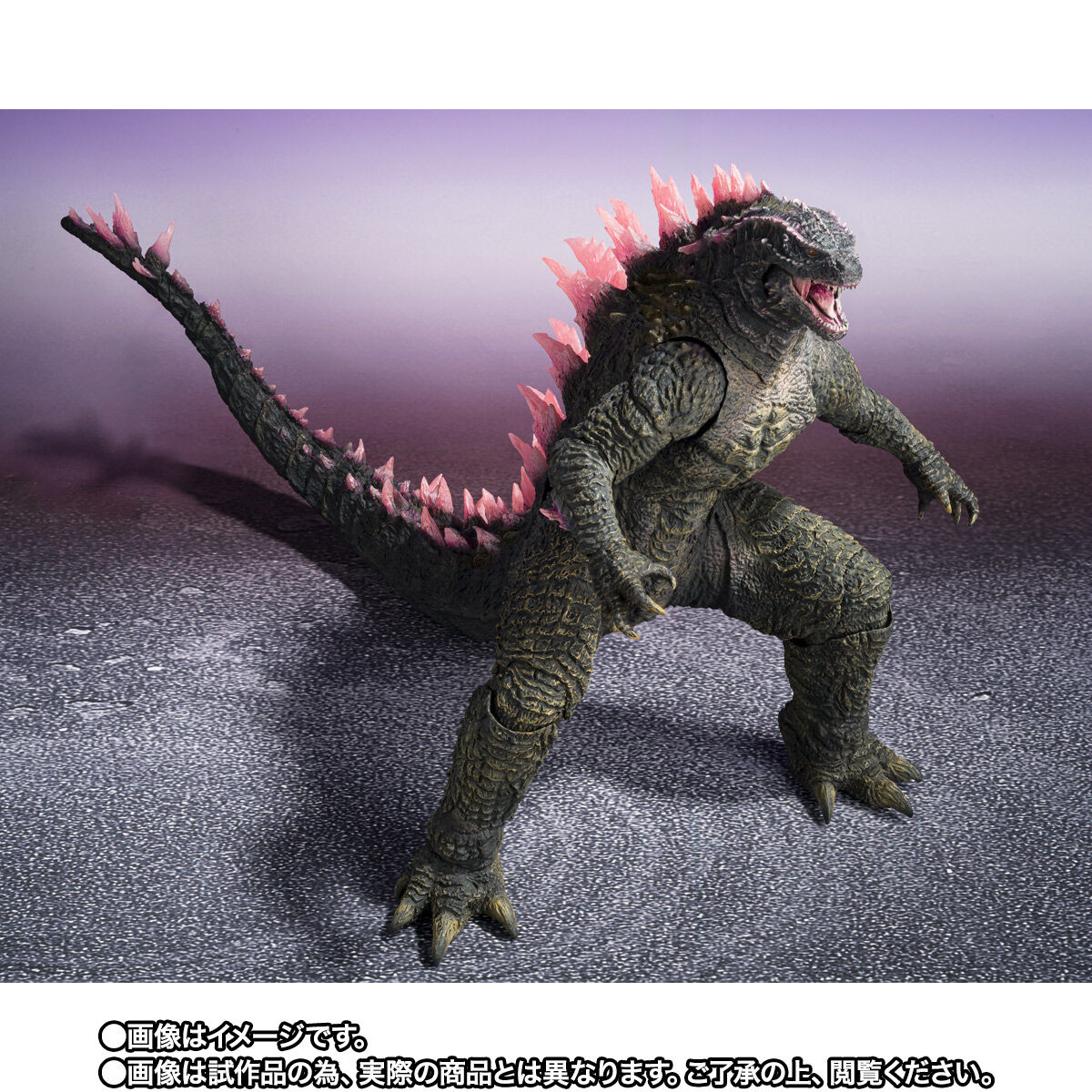 S.H.MonsterArts GODZILLA (2024) EVOLVED Ver. FROM GODZILLA × KONG