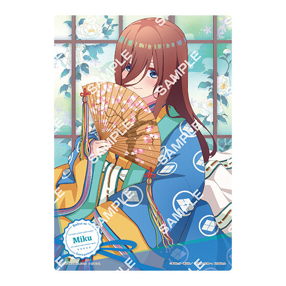 ジャンボカードダス/フラットガシャポン】五等分の花嫁∽ クリア