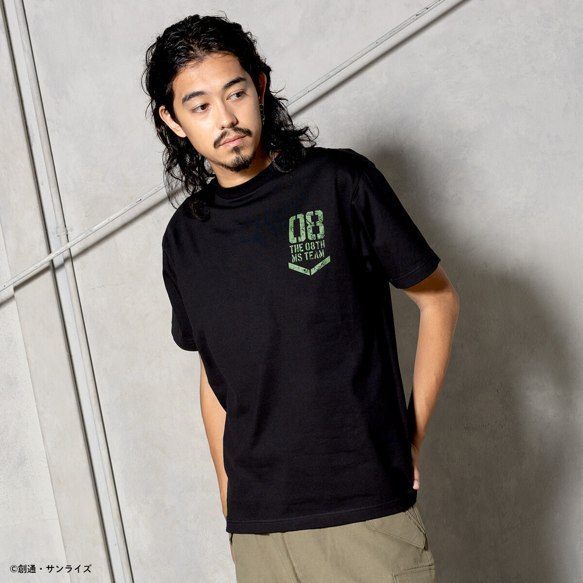 STRICT-G.ARMS『機動戦士ガンダム 第08MS小隊』Tシャツ 08TEAMバック