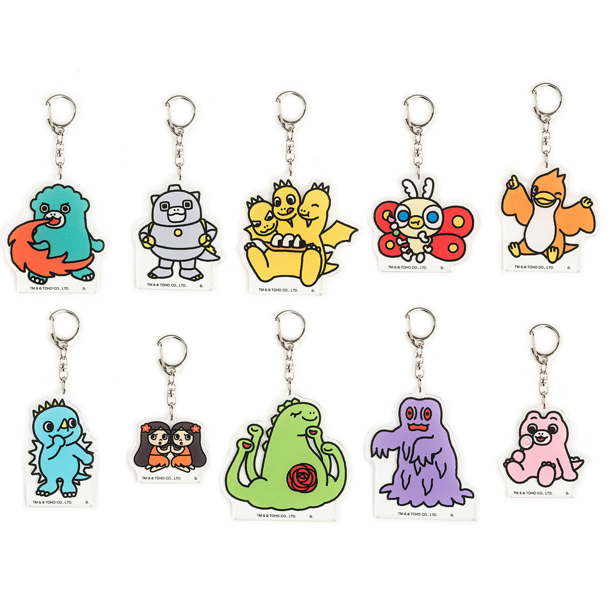 ちびゴジラの逆襲 アクリルキーホルダー（全10種）【2025年1月発送分