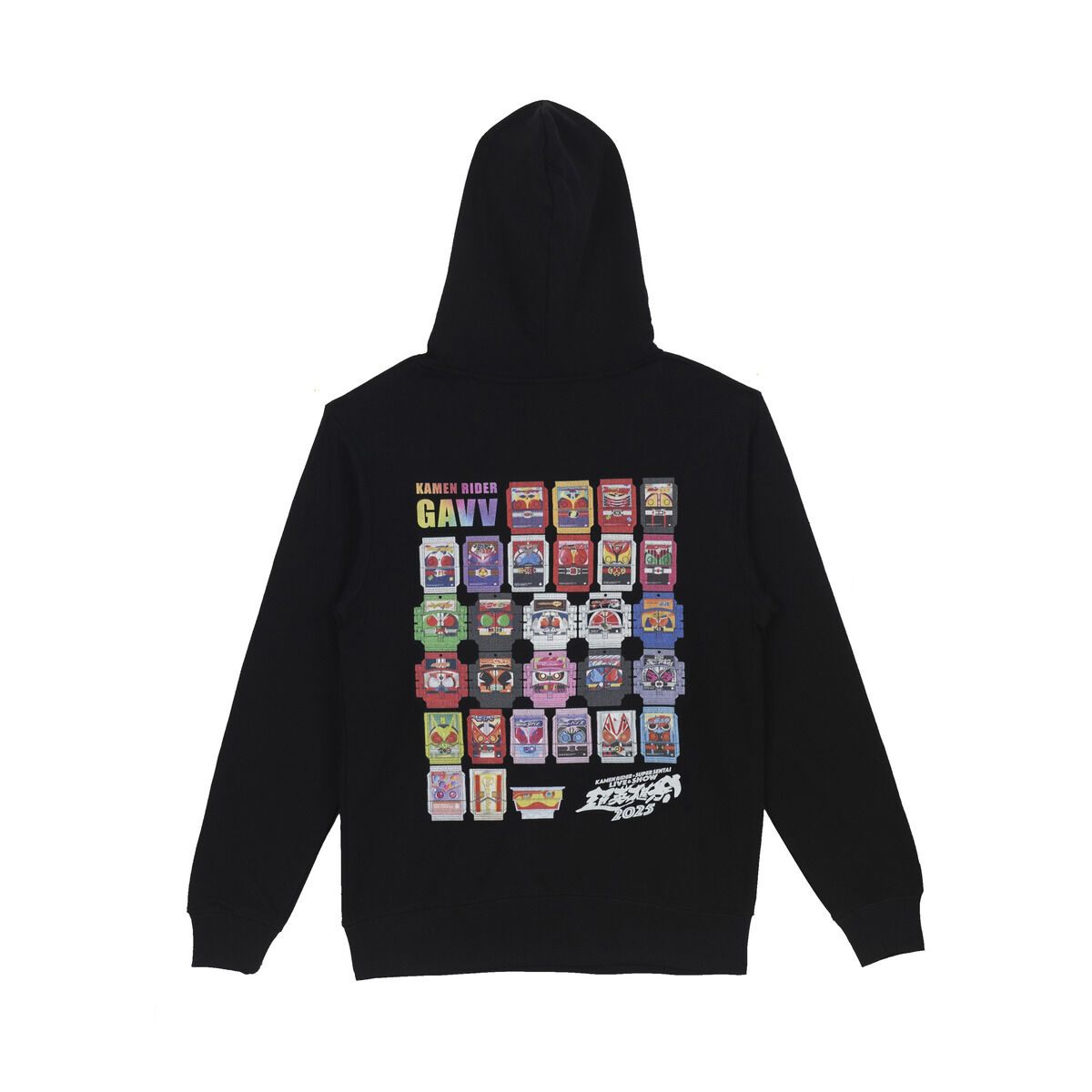 仮面ライダーガヴ＆仮面ライダーシリーズ ゴチゾウ パーカー 超英雄祭